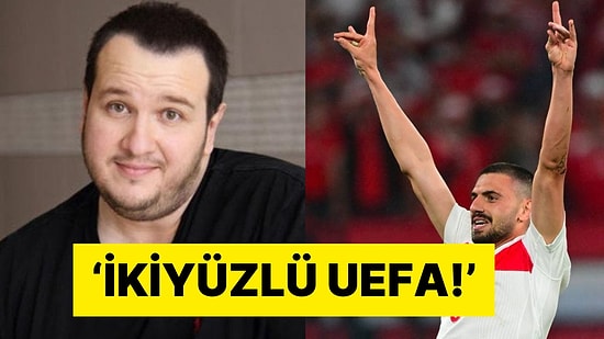 Ünlü Komedyen Şahan Gökbakar, UEFA'yı Hedef Aldı: ''İkiyüzlü UEFA!'