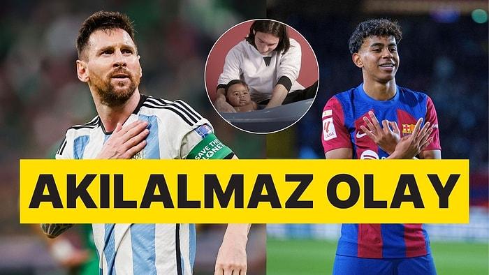 Lamine Yamal'a Banyo Yaptırmış: Lionel Messi'nin Eli Seneler Önce Barcelona'nın Genç Yıldızına Değmiş