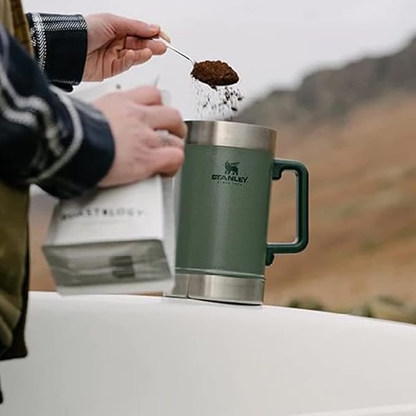 French press sevenlerin gözdesi Stanley marka French press termos.