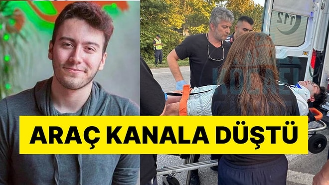 Ünlü Youtuber Enes Batur Trafik Kazası Yaptı