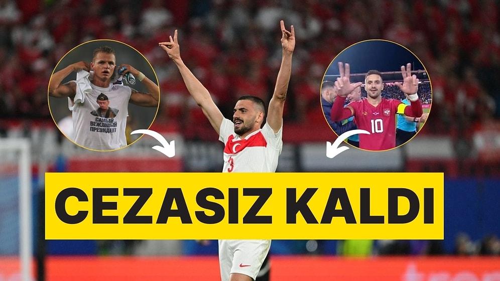 Merih Demiral'a Bozkurt İşareti Sebebiyle Men Cezası Veren UEFA Geçmişi Çabuk Unuttu!