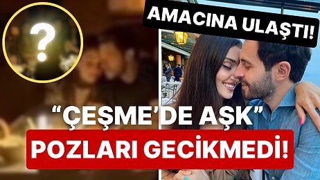 Hande Erçel ve Hakan Sabancı'nın Planı Misler Gibi İşledi: Beklenen "Çeşme'de Kavuştular" Fotoğrafı Gecikmedi!