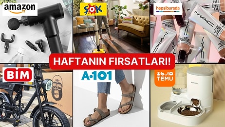 Haftanın Tüm İndirimleri Burada! Hepsiburada'dan Amazon'a Dikkat Çeken İndirimler ve Aktüel Katalogları