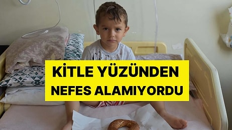 2 Yaşındaki Furkan, Milyonda Bir Görülen Hastalığa Yakalandı: Kitle Yüzünden Nefes Alamıyordu