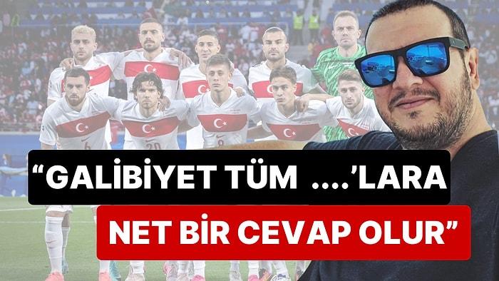 "İki Yüzlü UEFA" Demişti: Şahan Gökbakar Bu Akşam Oynanacak Milli Maça Böyle Yükseldi "Haydi Türkiye'm"