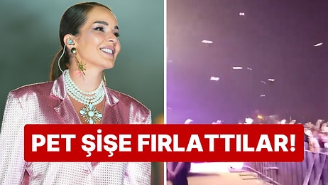 Van Konserini "Ne Mutlu Türküm Diyene" Sözleriyle Bitiren Bengü'ye İzleyiciler Pet Şişe Fırlattı!