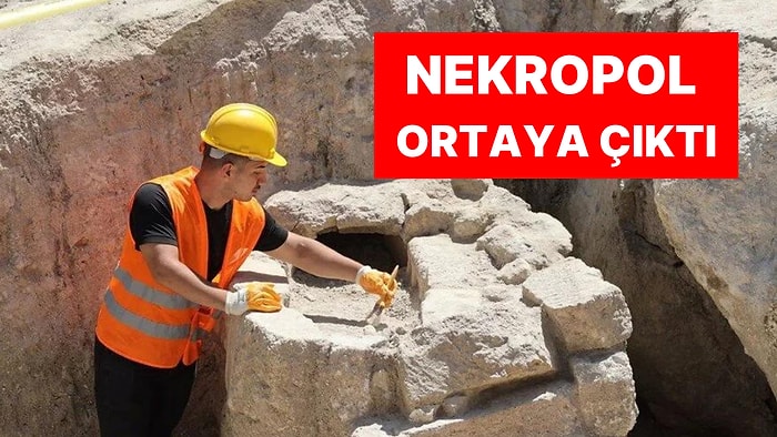 Kapadokya'da Bir İlk: Ulaşıma Kapatılan Kara Yolunun Altından Nekropol Çıktı