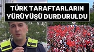 Berlin Polisi, Siyasi Semboller Nedeniyle Taraftar Yürüyüşünü Durdurdu