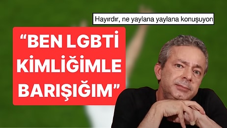 İrfan Değirmenci'den Kendisini Eleştirenlere Yanıt: "Ben LGBTİ Kimliğimle Barışığım"