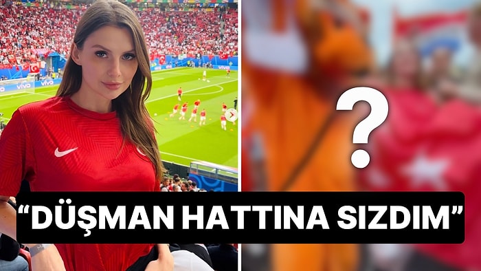 Arda Gürel Hayranı Rus Model Svetlana Alekseeva'dan Maça Saatler Kala "Haydi Türkiye" Paylaşımı