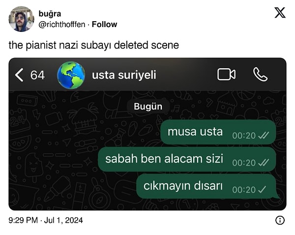 9. Bu nasıl senaryo ya?