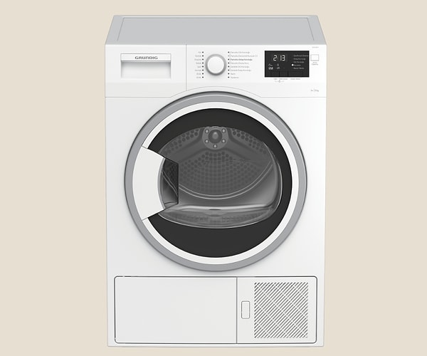 Grundig GDH 80 Y kurutma makinesi ile evde işler çok kolaylaşıyor.