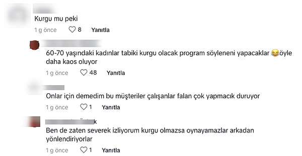 İşte gelen yorumlar...