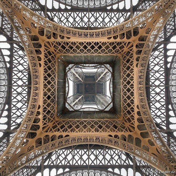 The Eiffel Tower, symbolizing France, visited by 6 million tourists annually!