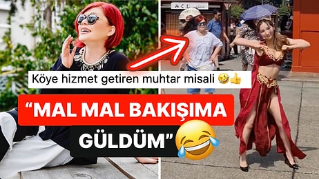 Tokyo'daki Dansçı Kızı Gözlerini Ayırmadan İzleyen Emel Müftüoğlu Dibinin Düştüğü Anları Tiye Aldı!