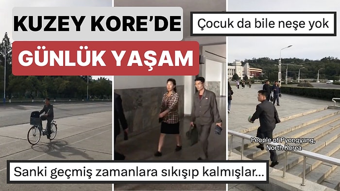 80'lerden Bir Video Gibi: Kapalı Kutu Kuzey Kore'nin Günlük Yaşamından Bir Kesit Paylaşıldı