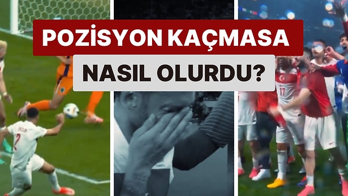 Hollanda Milli Takımı Karşısında Zeki Çelik'in Kaçırdığı Pozisyon Gol Olsaydı Neler Olurdu?