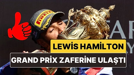 Formula 1'in Efsanevi Pilotu Lewis Hamilton 3 Yıl Aradan Sonra Britanya GP'de Zafere Ulaştı!