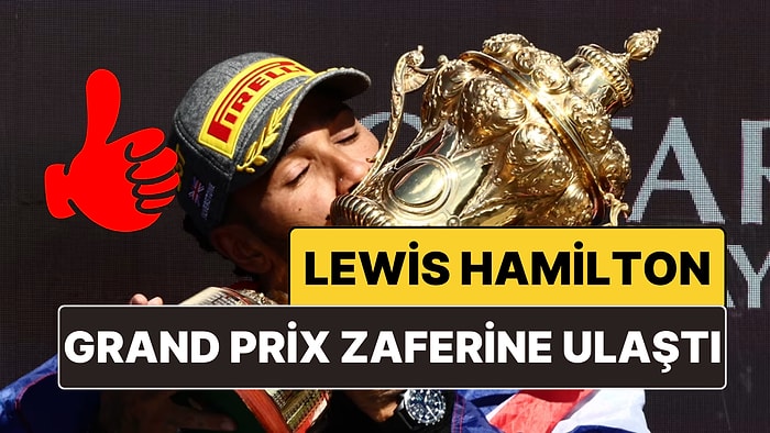 Formula 1'in Efsanevi Pilotu Lewis Hamilton 3 Yıl Aradan Sonra Britanya GP'de Zafere Ulaştı!