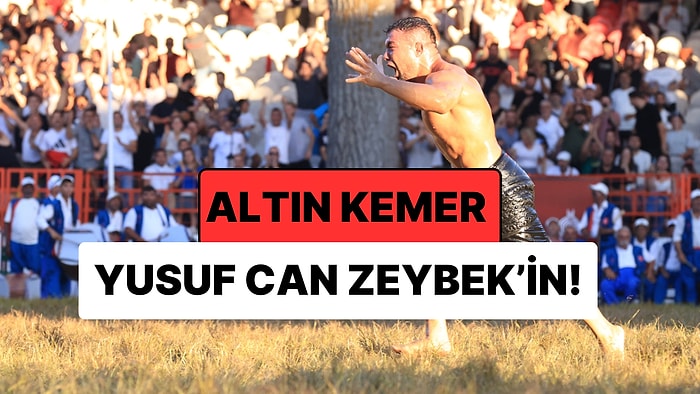 Kırkpınar'da Altın Kemer Yusuf Can Zeybek'in: Üst Üste 2. Kez Başpehlivan Oldu!