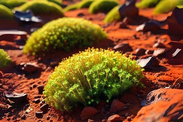 The article in The Innovation explains how the desert moss survives and quickly recovers after being almost completely dehydrated!