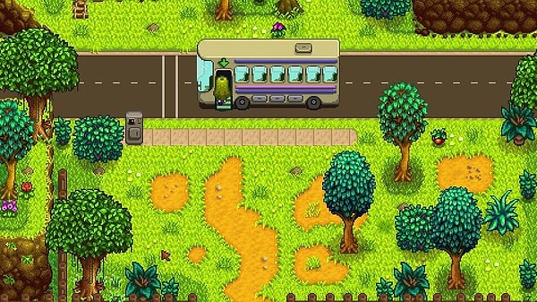 9- Don't Forget to Repair the Bus Stop!