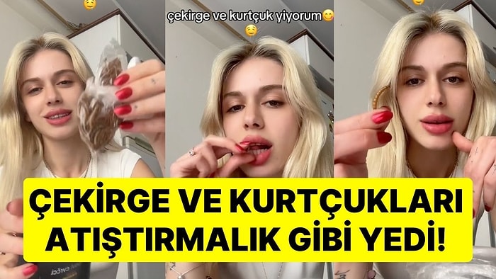 Çekirge ve Kurtçukları Atıştırmalık Gibi Yiyen Kadın: 'Ben Çok Beğendim Bunu, Spor Sonrası Protein'