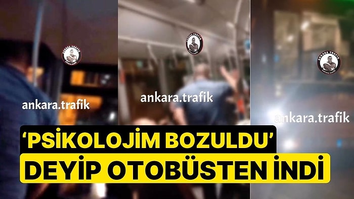 Otobüs Şoförü 'Psikolojim Bozuldu' Dedi Yolcuları İndirdi: 'Süremiyorum Arabayı Kaza Yapacağım, Ben Gidiyorum'