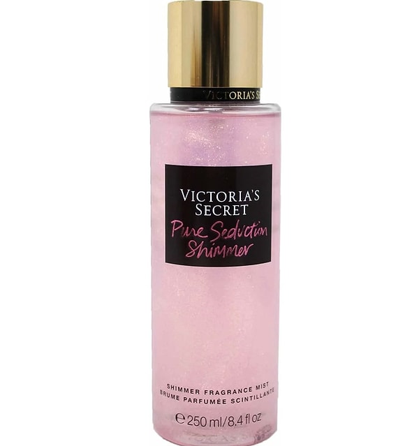 10. Victoria's Secret Pure Seduction Işıltılı Vücut Spreyi