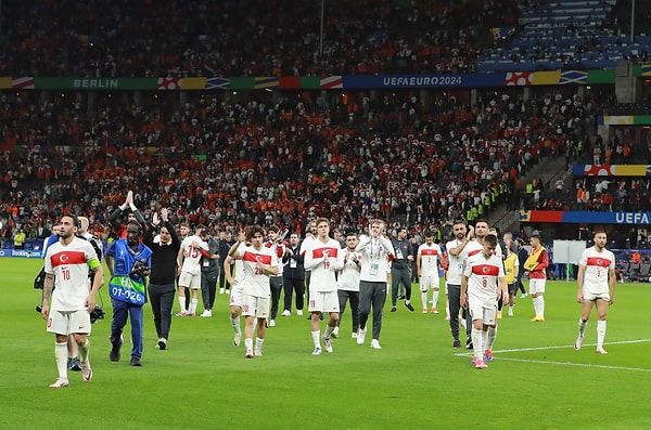 EURO 2024'e çeyrek finalde veda eden Bizim Çocuklar, listede 16 basamak birden yükseldi.