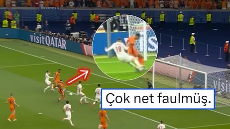 Bu Açıyı Hiç Görmemiş Olabilirsiniz! Hollanda'nın Attığı İkinci Golde Faul Var mı?