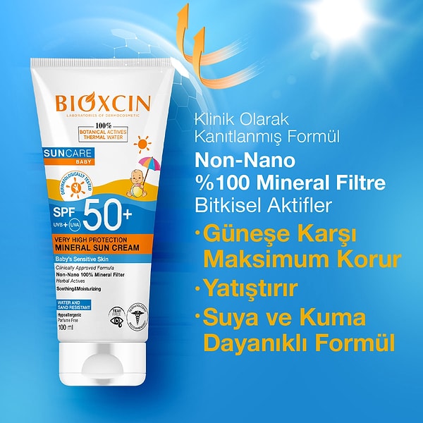 Bioxcin Sun Care Mineral Baby Güneş Kremi