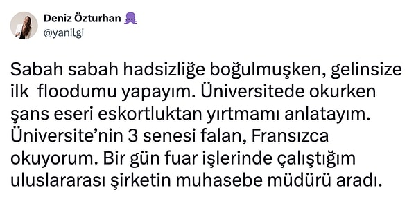 Olay kahramanımızın üniversite hayatında yaşanıyor.