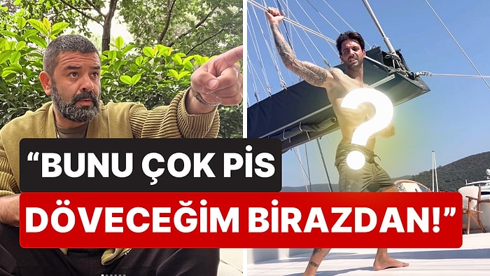 Cümbür Cemaat Tekne Tatiline Çıkan Bülent Şakrak'tan Kas Şovu Yapan Serkay Tütüncü'ye Abi Ayarı!