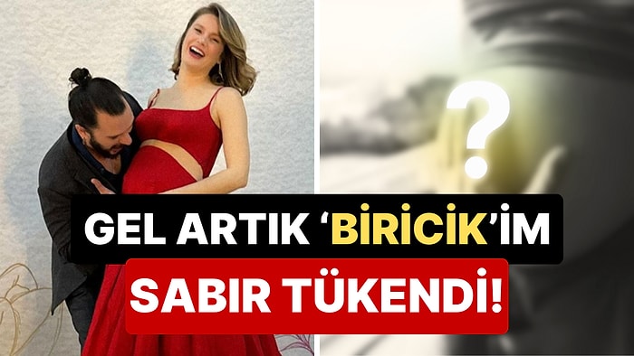 Normal Doğumu Beklemeye Karar Vermişti: Luna Bir Türlü Gelmeyince Burcu Biricik'in Eşinin Canına Tak Etti!