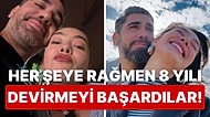 Onca Krize Rağmen Evliliğin 8. Yılını Kutlamayı Başaran Neslihan Atagül'den Kadir Doğulu'ya "Devam" Mesajı!