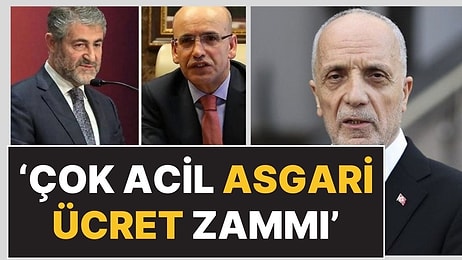 Sendikalar Asgari Ücret Zammı İçin İsyan Bayrağını Çekti! Mehmet Şimşek İçin Çok Sert Sözler!