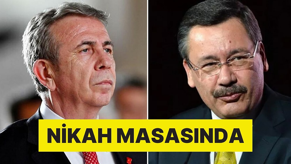 Düğünde Bir Araya Geldiler: Mansur Yavaş ile Melih Gökçek Nikah Şahidi Oldu