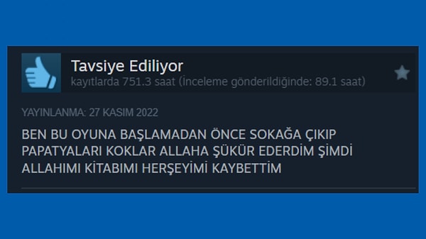 Aynı sıradan yaratıktan 8. kez dayak yiyince insan hayattan bi' soğuyor tabi.