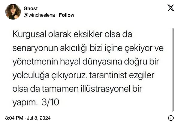 Paylaşıma birçok yorum gelirken; kimi olayın kurgu olduğunu düşündü.