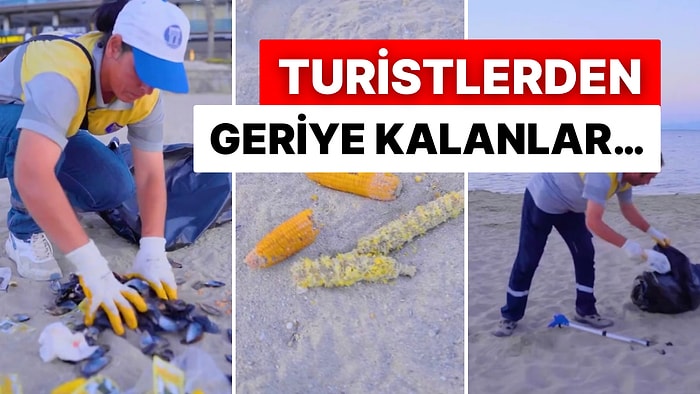 Didim Belediyesi Temizlik Çalışmalarını Paylaştı: Plajların Hali ise İçler Acısıydı