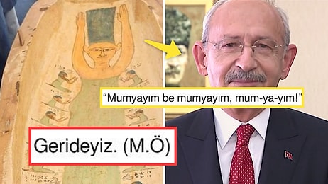 3000 Yıllık Mısır Mumya Tabutundaki Tasvir Kemal Kılıçdaroğlu'na Benzetilince Olanlar Oldu