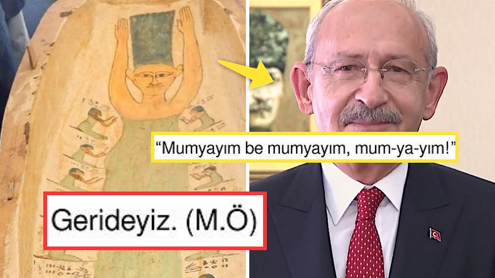 3000 Yıllık Mısır Mumya Tabutundaki Tasvir Kemal Kılıçdaroğlu'na Benzetilince Olanlar Oldu