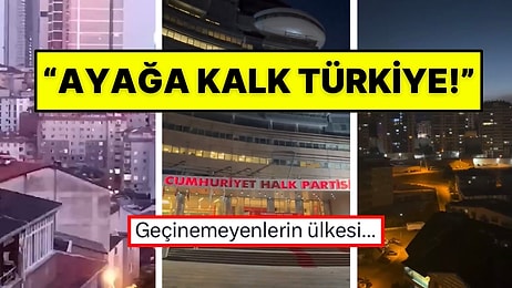 Yurdun Dört Bir Yanından Özgür Özel’in Çağrı Yaptığı Işık Açma-Kapama Eylemine Katılanlar