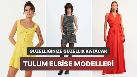 Üzerinize Giydiğinizde Güzelliğinize Destanlar Yazılacak Tulum Elbise Modelleri