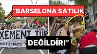 Su Silahı Sıktılar! Barselona'daki Turist Karşıtı Eylemciler, Çok Sayıdaki Ziyaretçiye Tepki Gösterdi
