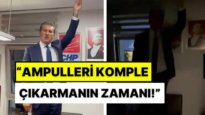 Mustafa Sarıgül CHP’nin Işık Açma-Kapama Çağrısına Katıldı: “Artık Ampulleri Söndürmek Kafi Değil”