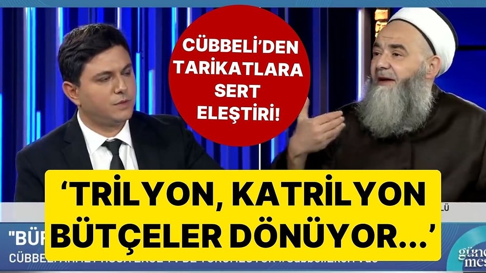Cübbeli Ahmet'ten Tarikatlara 'Liyakat' Vurgulu Sert Eleştiri! 'Tarikatlar Çiftlik, Aile Şirketi'