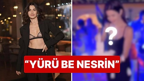 Nesrin Cavadzade'nin Gittiği Mekanda Tabak Kırıp Eğlendiği Anlar Olay Oldu!