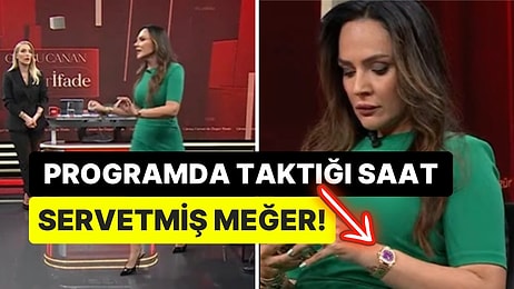 Canlı Yayını Terk Etmişti: Şaban Sevinç'in Gönderme Yaptığı Buket Aydın'ın Saati Servet Değerinde Çıktı!